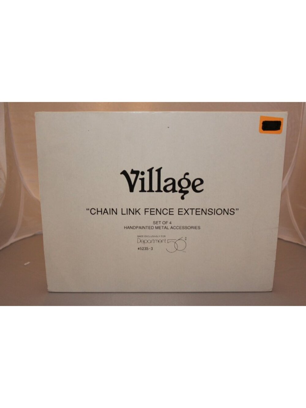 Dept 56 Snow Village - Chain Link Fence Extensions